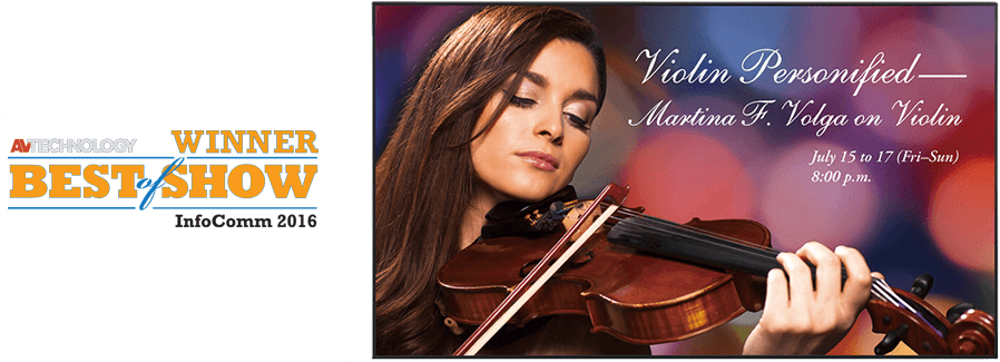 Sharp Pn-r496 Digital Signage Display (925x468), Png Download