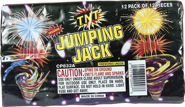 Large - Jumping Jack Firework Banned (600x600), Png Download