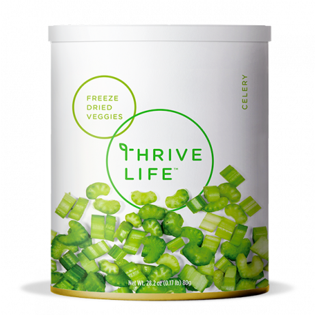 Celery - Freeze Dried - Sweet Corn Freeze Dried By Thrive Life 10 Size Can (736x460), Png Download
