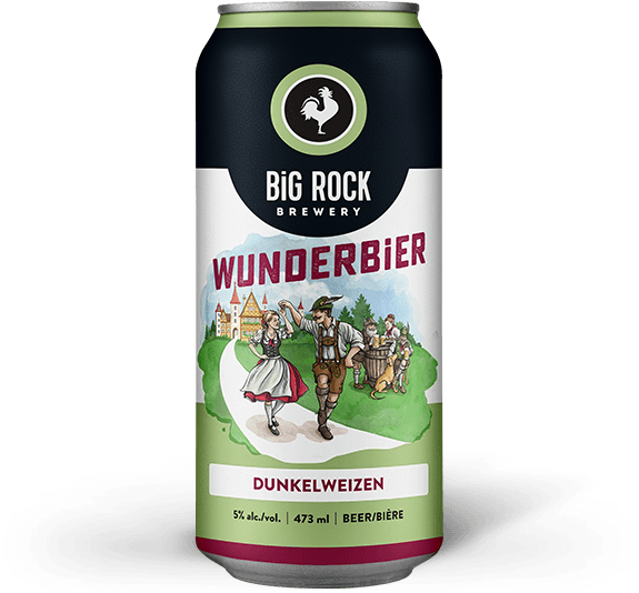 Can 473ml - Big Rock Grasshopper Beer (600x600), Png Download