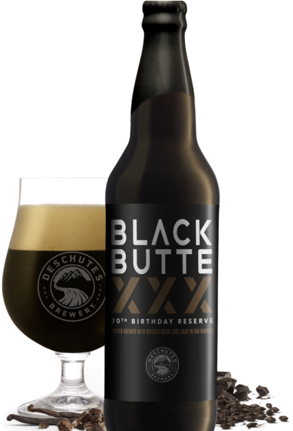 Beer - Deschutes Black Butte Xxx (520x625), Png Download