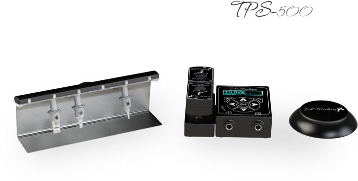 Wireless Tattooing With The Tps-500 - Cdj (734x404), Png Download