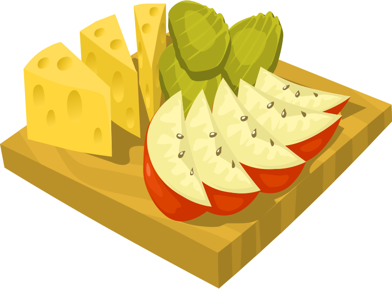 Snack Food Clip Art Image - Snack Clipart (800x590), Png Download