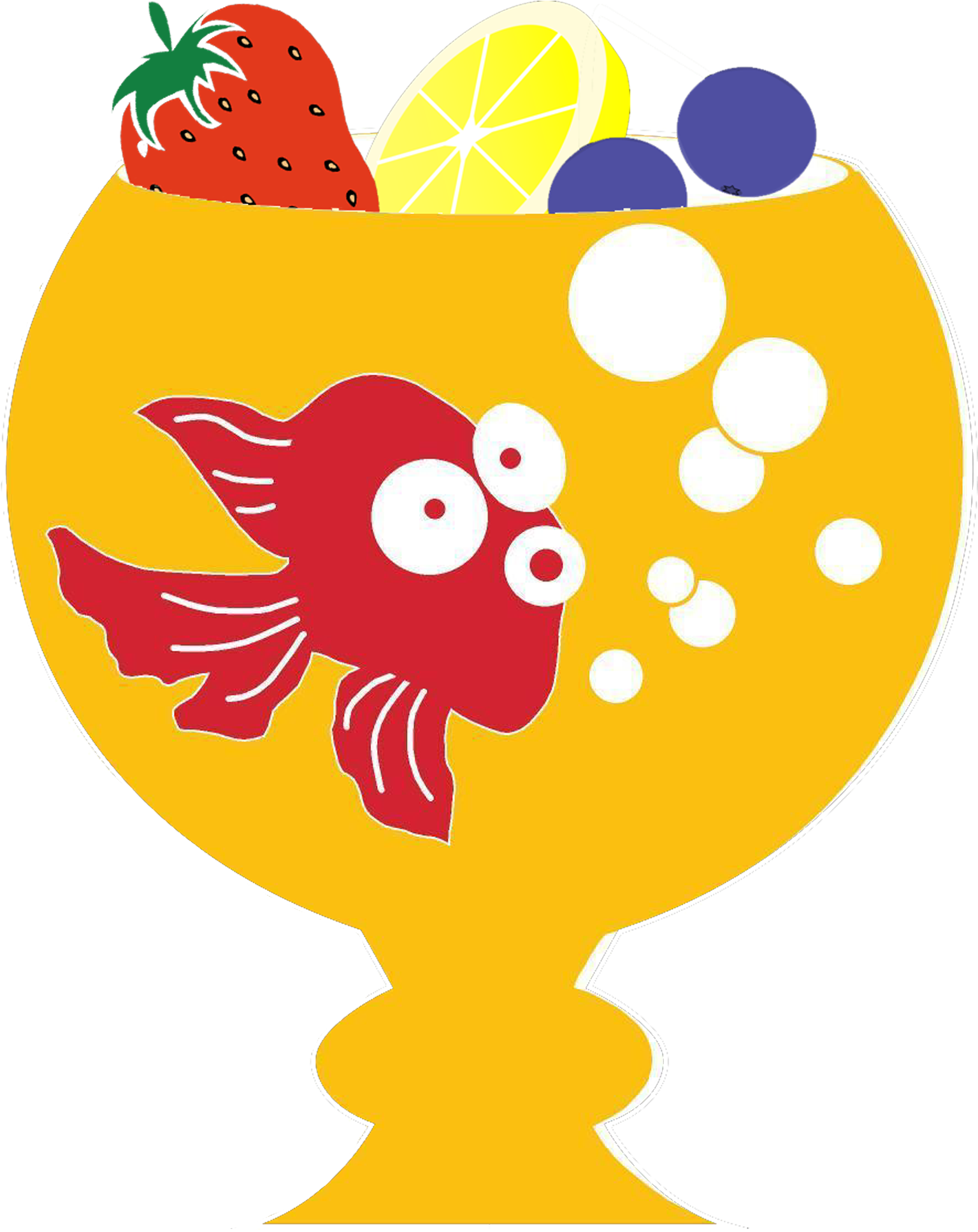 Learn More - Mario's Fishbowl (1881x2065), Png Download