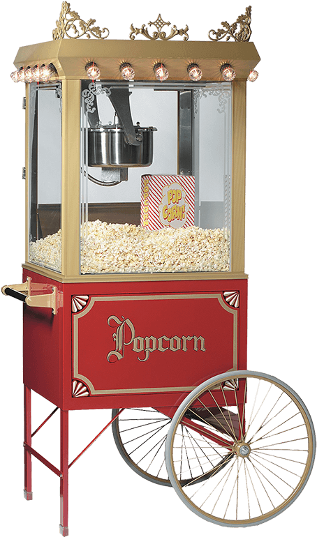 Popcorn Machine Rental, New York - Gold Medal Products 2119 Antique Citation, 16oz. (500x803), Png Download