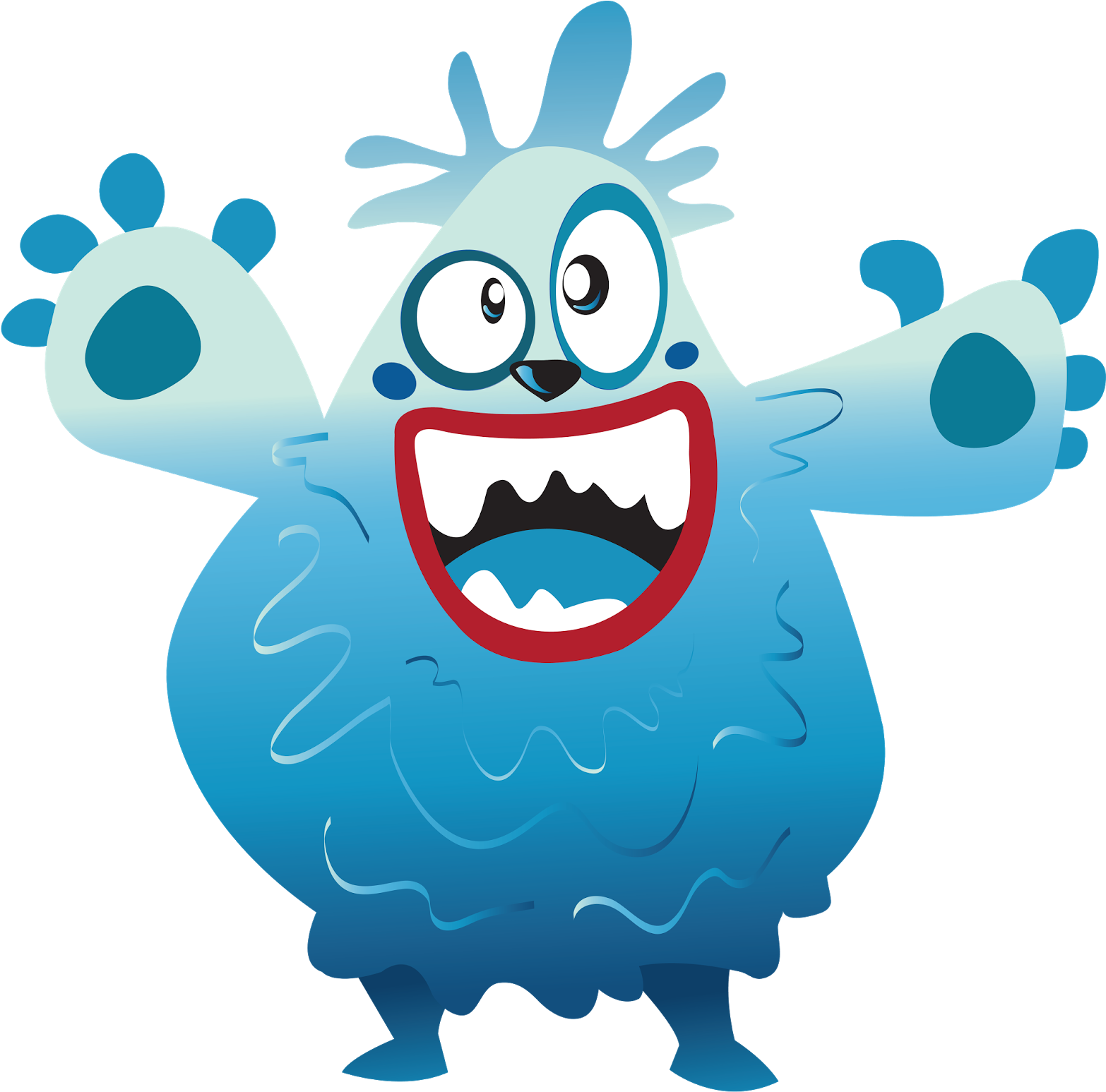 Abominable Snowman - Illustration (1600x1571), Png Download