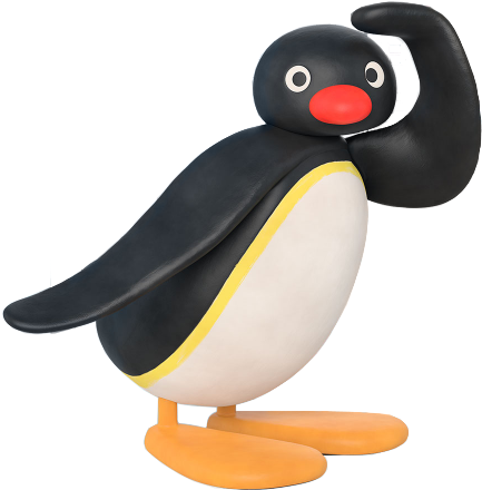 Png - Pingu In The City (457x456), Png Download