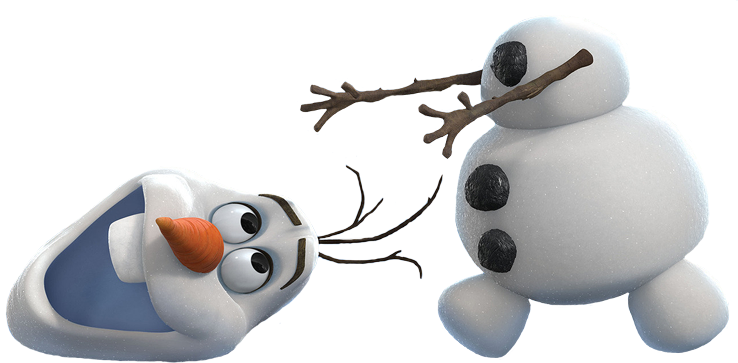 Disney Frozen Png For Free Download - Transparent Png Olaf Png (2362x1216), Png Download