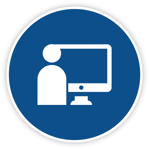Blended Elearning - Self Paced Learning Icon (600x600), Png Download