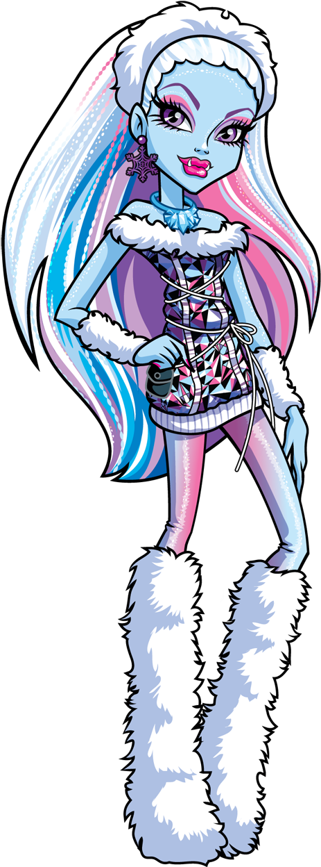 Abbey Bominable - Personajes De Monster High (480x1252), Png Download
