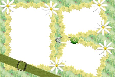 Elegant Frame Photo Png Free Download Free Green Frames - Пожелания За 1 Март (448x300), Png Download