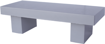 Stonewall Concrete Bench - Concrete Bench Png (460x460), Png Download