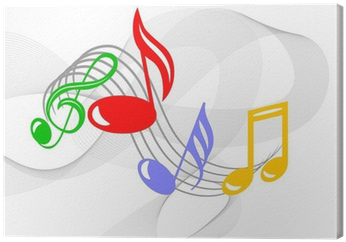 Colorful Music Notes (400x400), Png Download