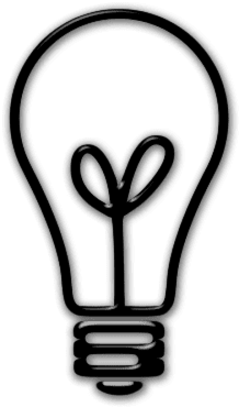 Lightbulb Background Light Bulb Clipart Explore Pictures - Lightbulb Icon Transparent Background (420x420), Png Download