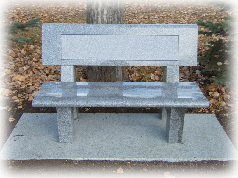 Bench Grey - Outdoor Bench (800x600), Png Download