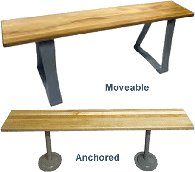 Locker Benches - Locker City Distributors Inc. (400x400), Png Download
