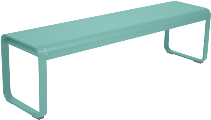 Bench - Bellevie - Fermob - Bellevie Bench Without Backrest / Verbena (760x760), Png Download