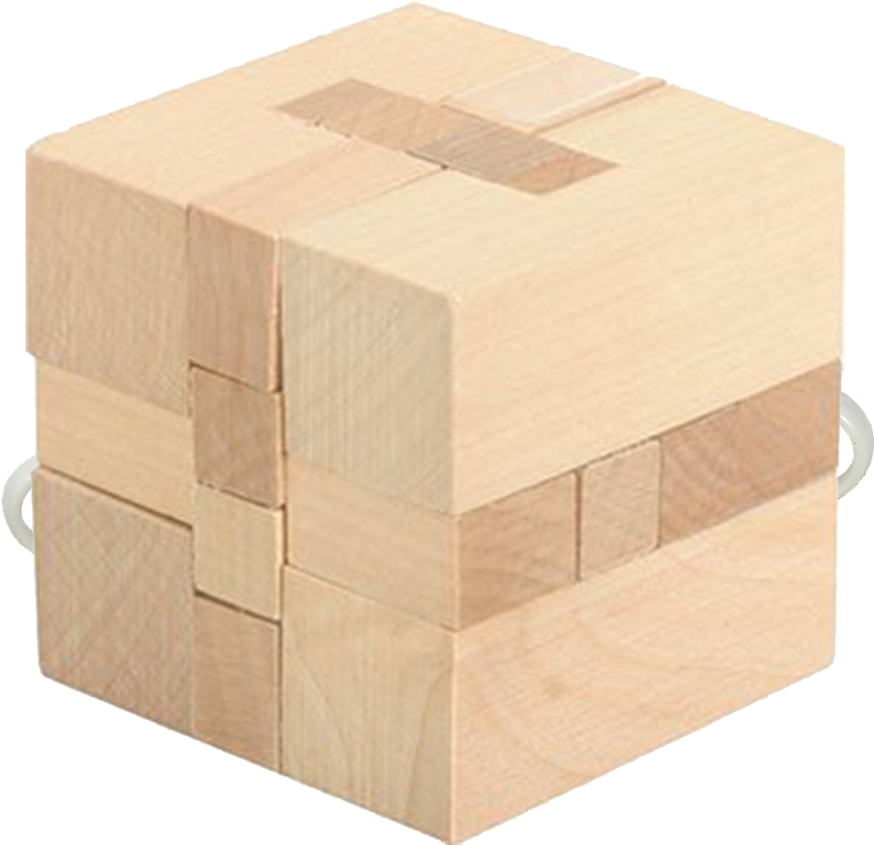 3d Wooden Block Puzzle (1000x1000), Png Download