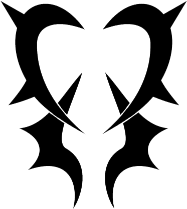 Grimoire Heart Symbol - Fairy Tail Grimoire Heart Logo (381x444), Png Download