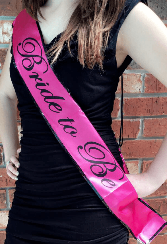 Bride To Be / Bachelorette Party Sash - Bride (854x854), Png Download