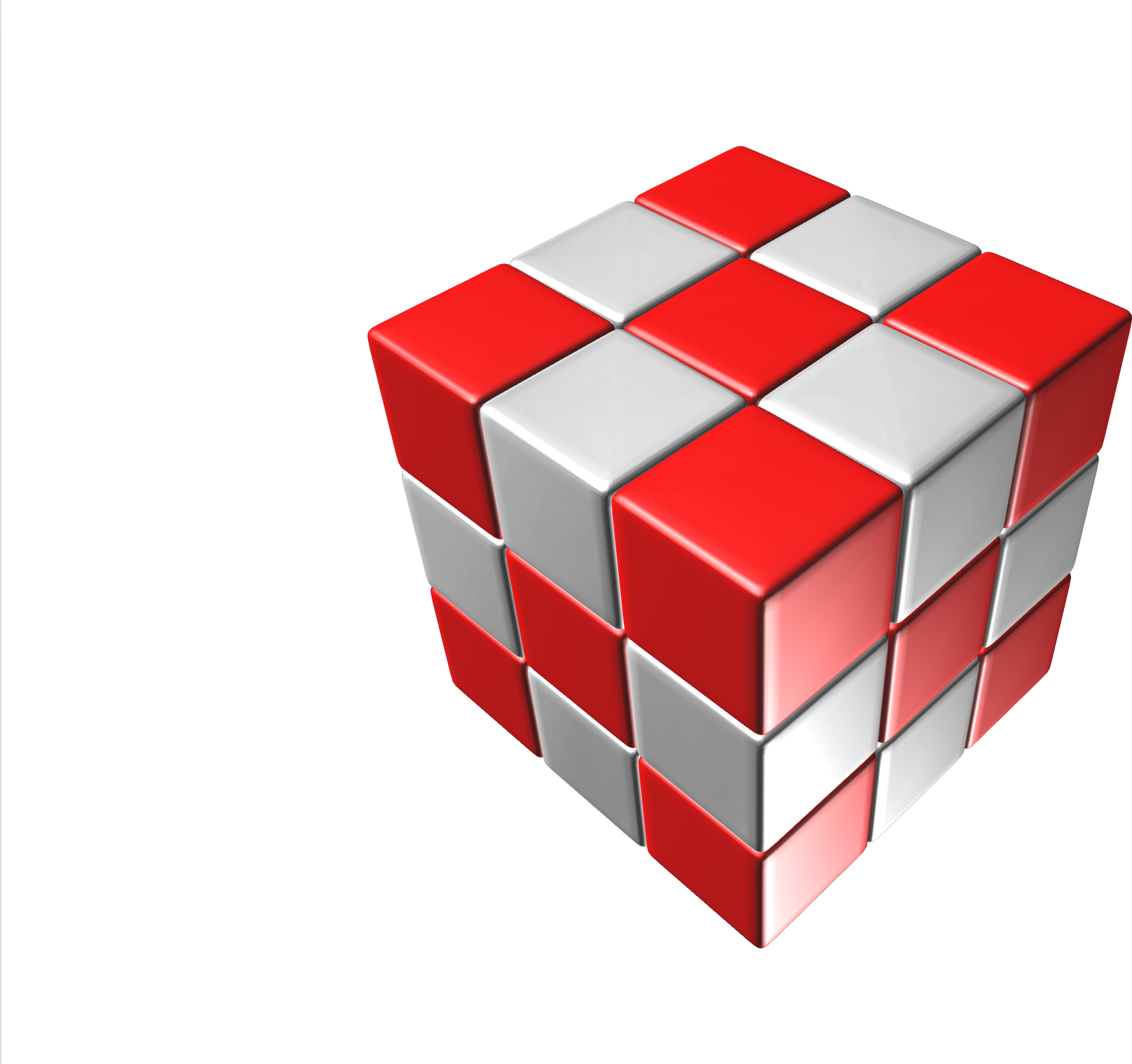 Cubes Square Bricks 3d 1181579 - Rubik's Cube (2464x1834), Png Download