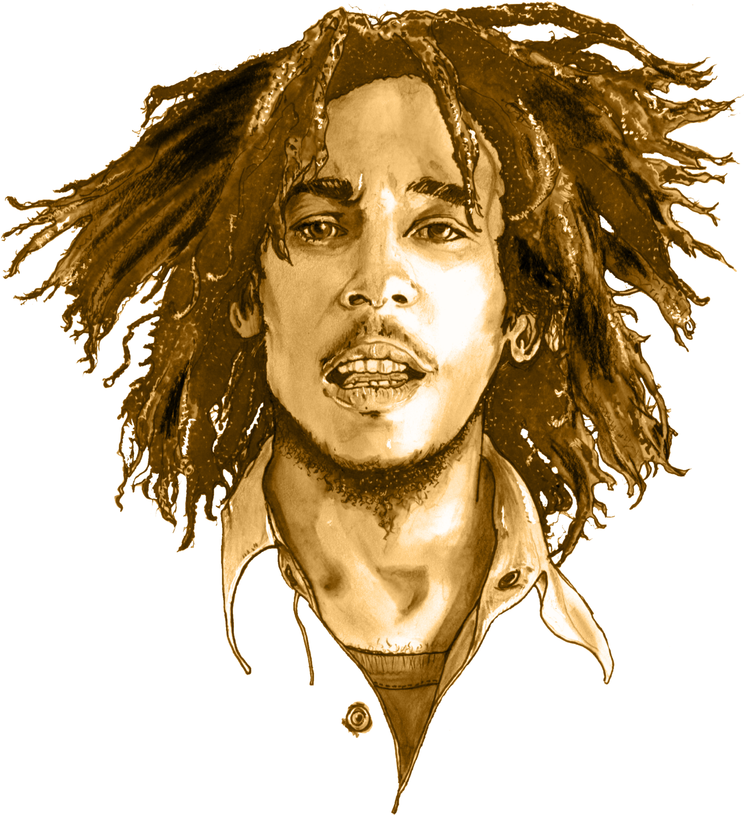 Bob Marley Png (1536x2048), Png Download