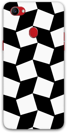 3d Cube Pattern Oppo F7 Mobile Case - Washing Hands Visual Aids (600x600), Png Download