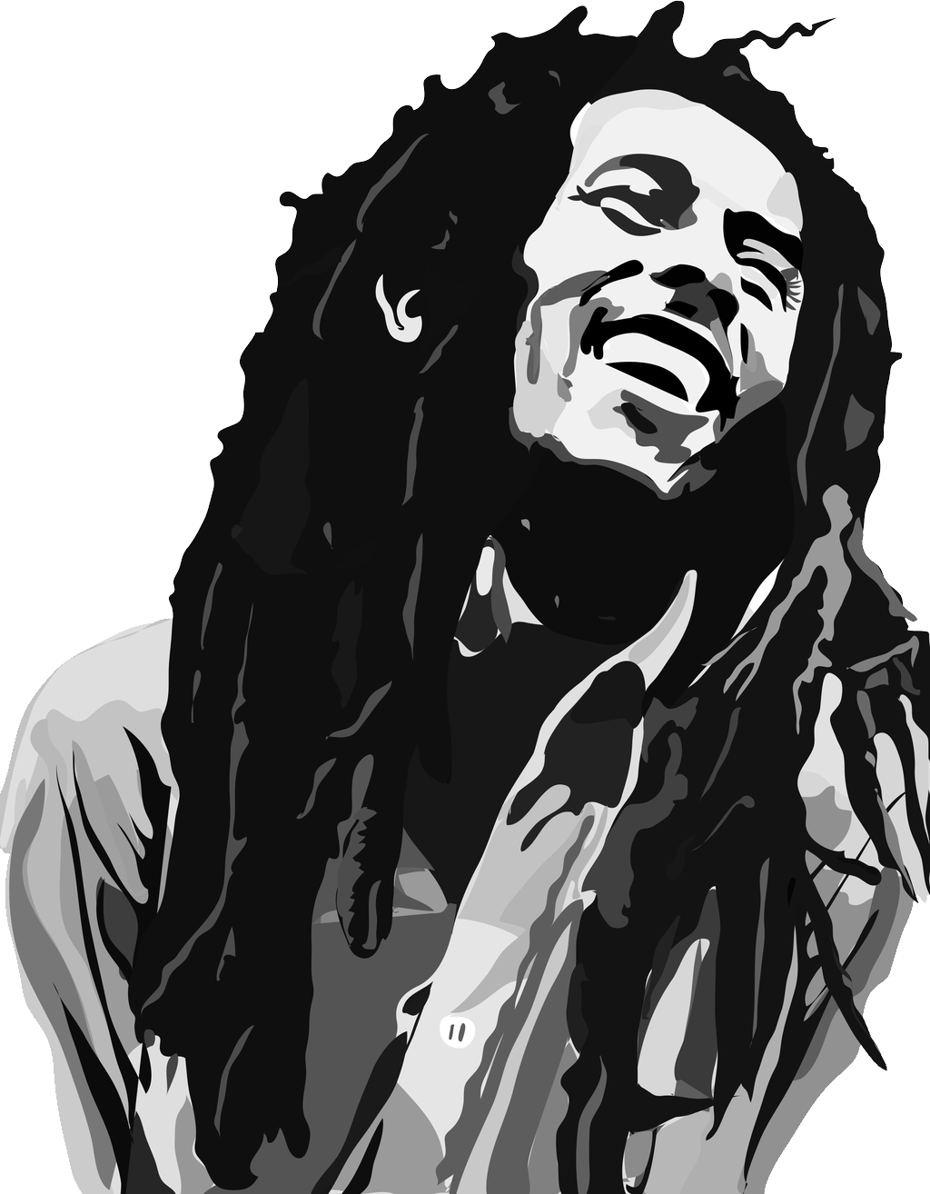 Bob Marley Images Png (1024x1314), Png Download