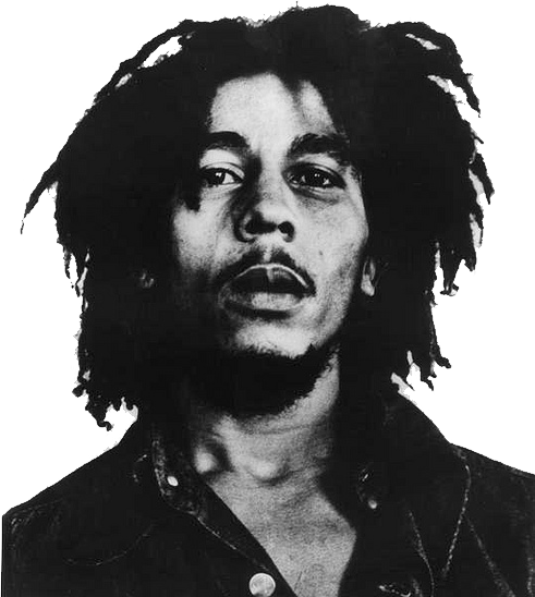 Bob Marley (491x548), Png Download