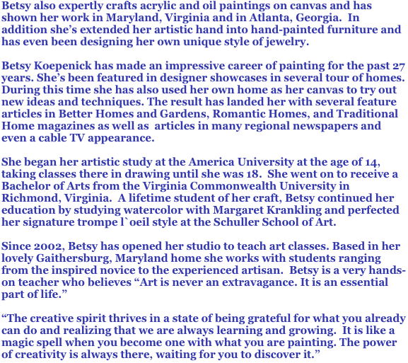 Betsy Also Expertly Crafts Acrylic And Oil Paintings - Painting (577x513), Png Download