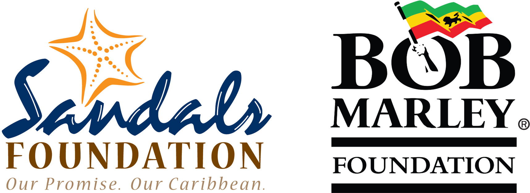 Crowdrise - Sandals Foundation Logo (1744x646), Png Download