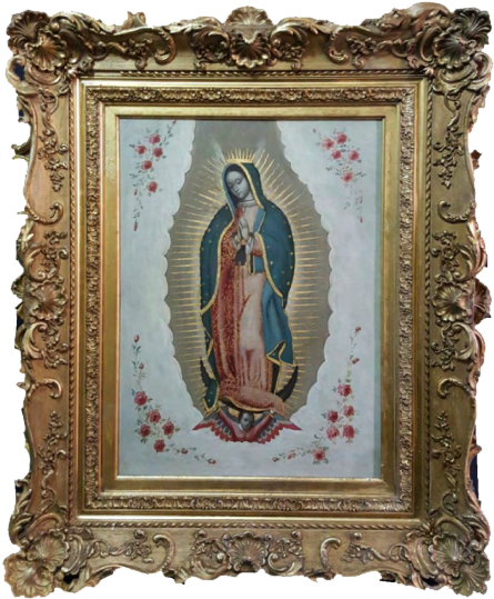 Virgen De Guadalupe - Picture Frame (475x565), Png Download