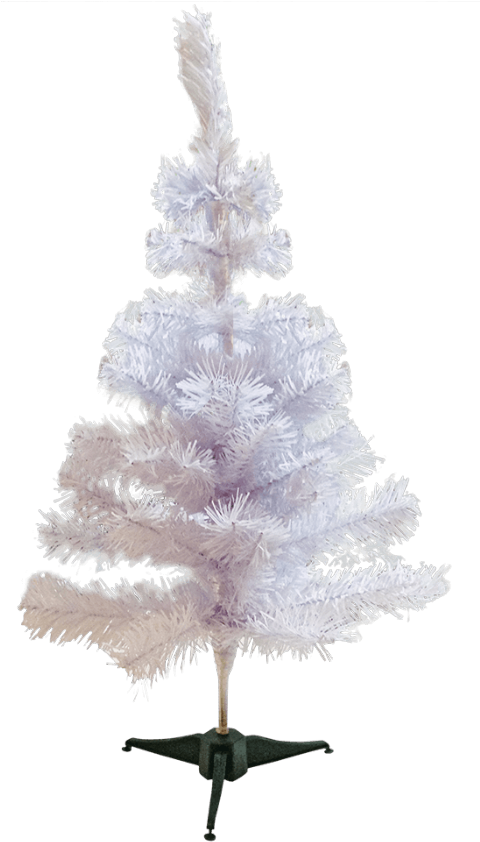 Arbol Artificial De Navidad De 60 Centimetros De Alto - White (479x858), Png Download
