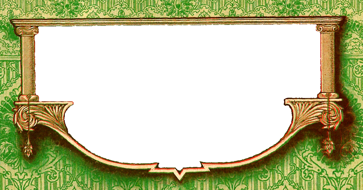 Digital Decorative Frame Download (1210x634), Png Download