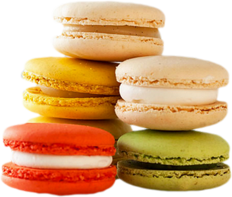 Pâtisserie - Macarons - Макаронс Пнг (470x400), Png Download