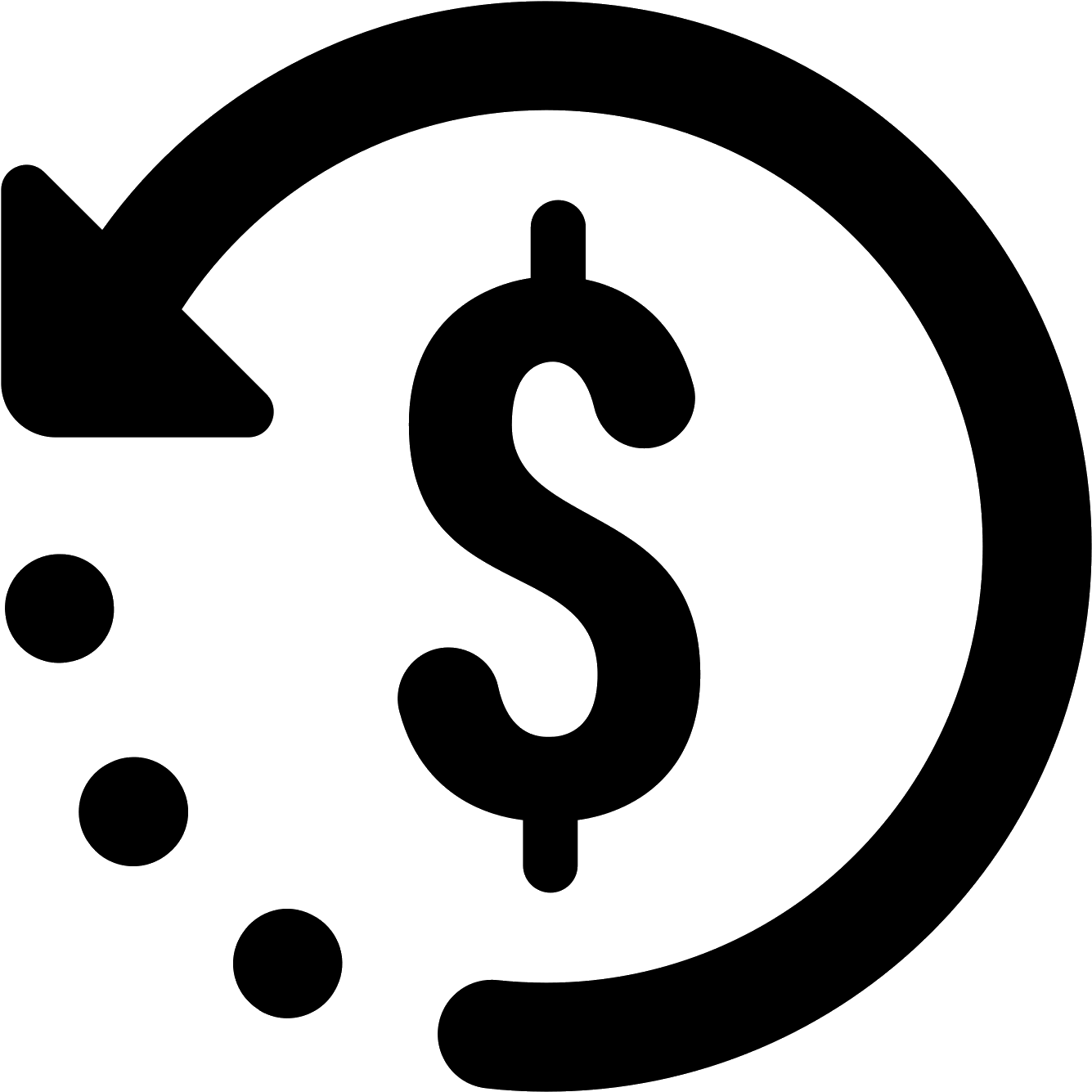 This Is A Picture Of A Dollar Sign Symbol Surrounded - Icon (1600x1600), Png Download