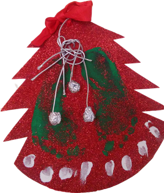 Árbol Troquelado En Cartón Rojo - Cardboard (336x396), Png Download