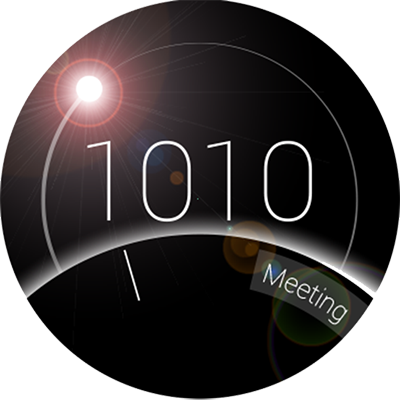 Watch-face - Circle (400x400), Png Download