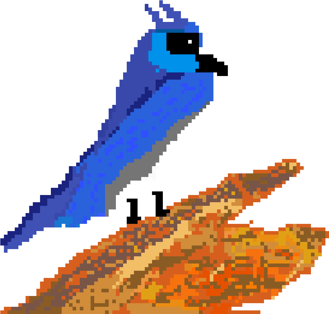 Blue Jay - Illustration (1200x1200), Png Download