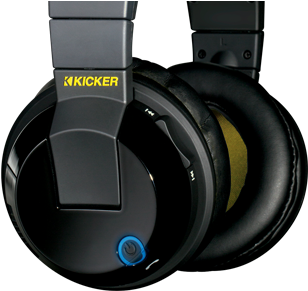 Kicker Headphones (404x300), Png Download