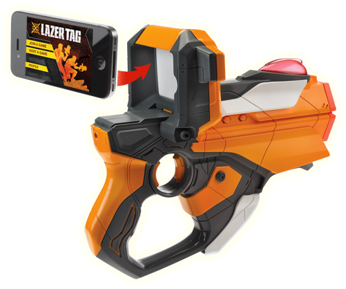 Nerf's New Lazer Tag System, Now With Augmented Reality - Nerf Laser Tag (501x418), Png Download