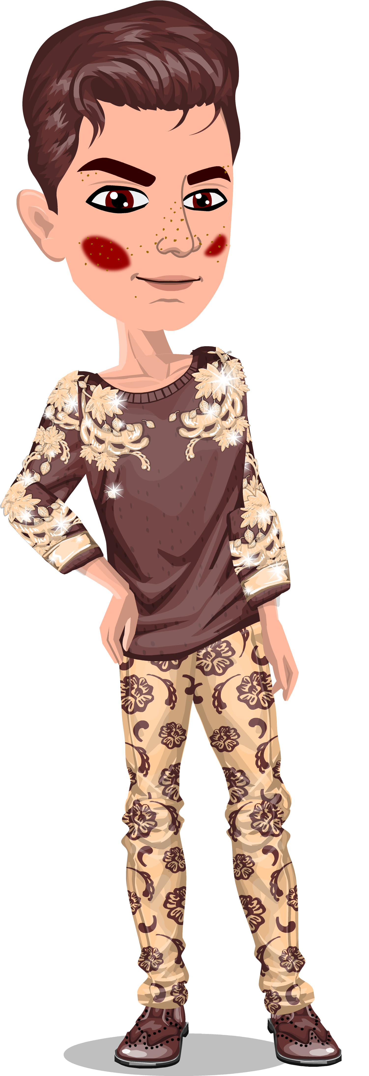 Papa Flame - Wiki (1592x4390), Png Download