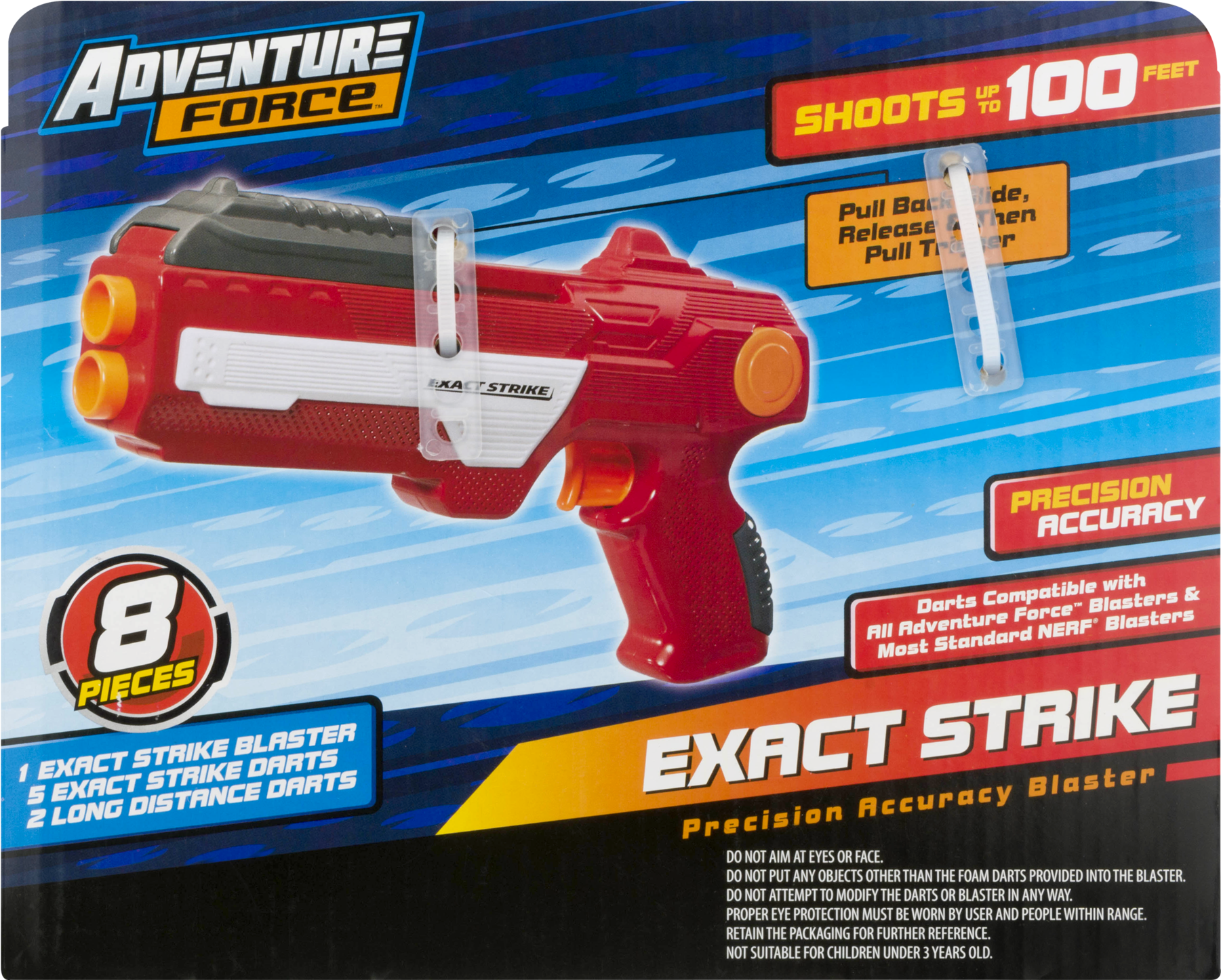 Adventure Force Af Exact Attack Dart Blaster (1800x1800), Png Download