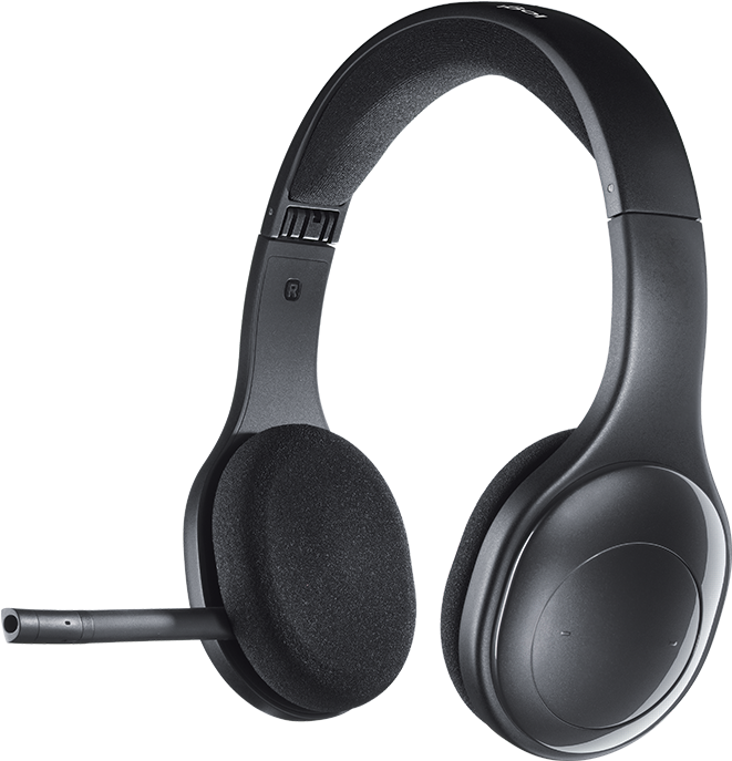 H800 <em>bluetooth</em> Wireless Headset - Logitech H800 (800x687), Png Download