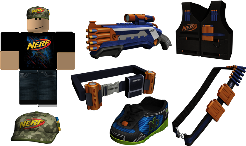 Robloxnerfitems - Nerf (833x489), Png Download