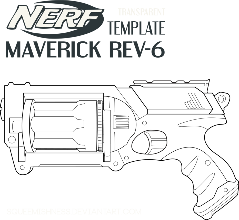 Nerf Coloring Pages - Nerf Gun N-strike Elite Crossbolt Blaster (932x856), Png Download