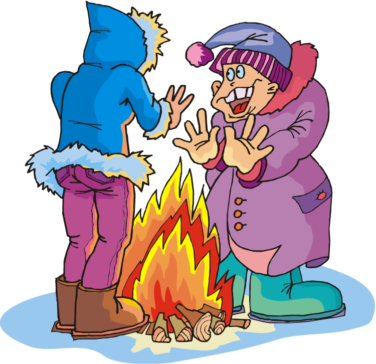 Cold Weather - Cold Day Clip Art (750x726), Png Download