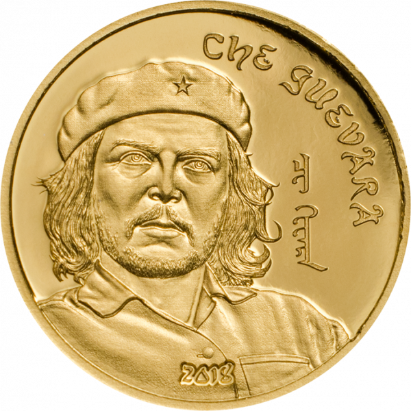 Che Guevara Au, Cit Coin Invest Trust Ag / B - Moneda De Burkina Faso 2018 (600x600), Png Download