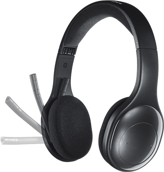 H800 <em>bluetooth</em> Wireless Headset - Logitech H800 Usb Connector Supra-aural Wireless Headset (800x687), Png Download
