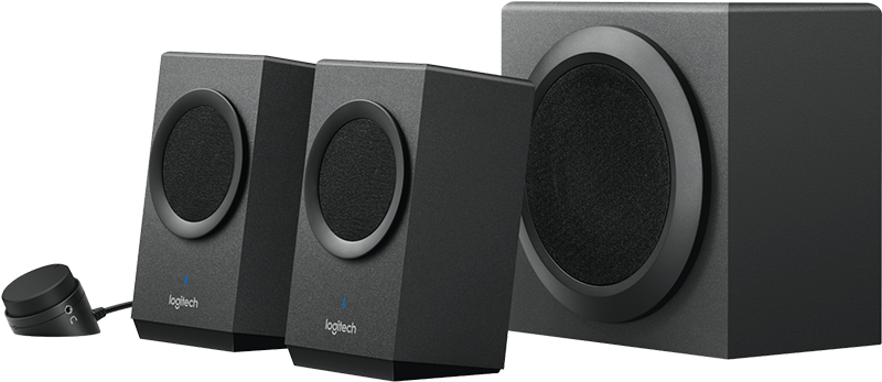 Logitech Z337 Speaker System With Bluetooth - Z337 Speaker System With Bluetooth (800x687), Png Download